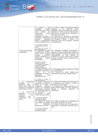 Curriculum cantabria