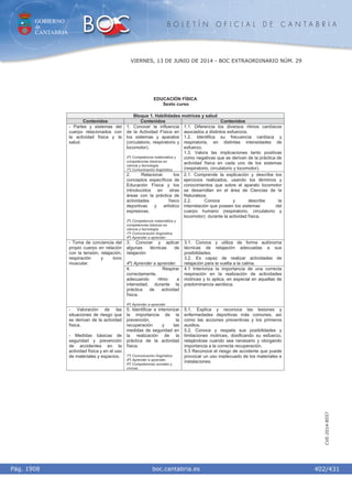Curriculum cantabria