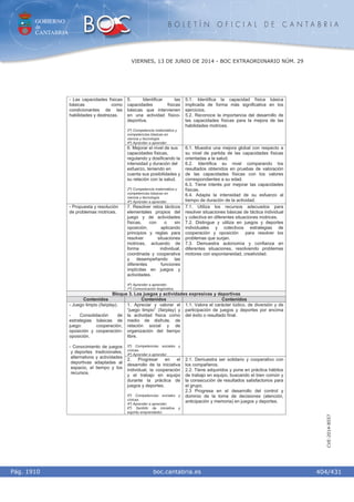 Curriculum cantabria