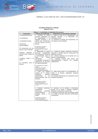 Curriculum cantabria