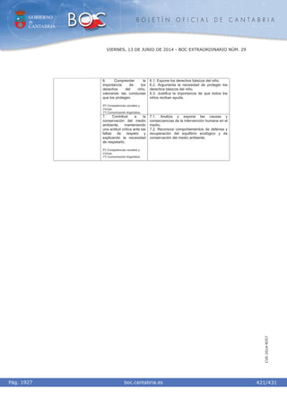 Curriculum cantabria