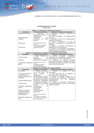 Curriculum cantabria