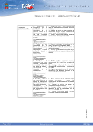 Curriculum cantabria