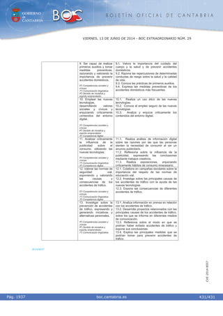 Curriculum cantabria