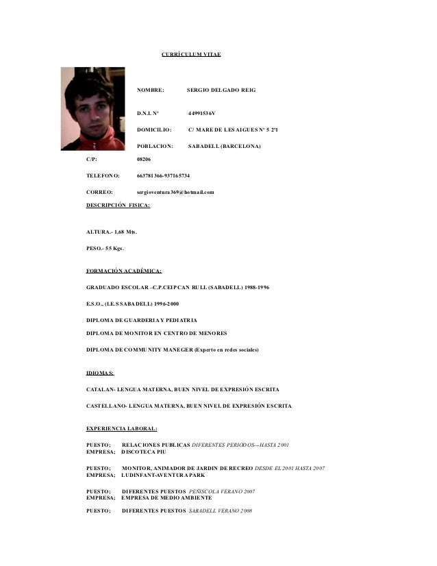 Curriculum castellano Curriculum castellano