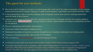 Curriculum development in Language Teaching | PPT
