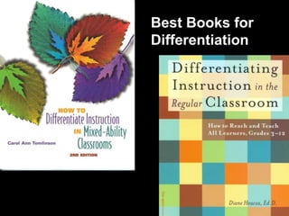 Best Books for
Differentiation
 