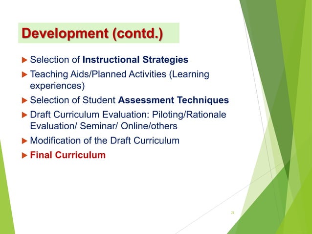 Curriculum Concept Models Curriculum Design And Development