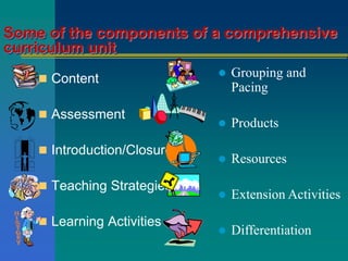 Curriculum: Concept, Models , Curriculum design and development