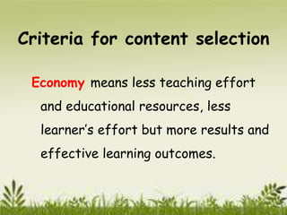 Curriculum content.ppt