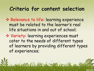 Curriculum content.ppt