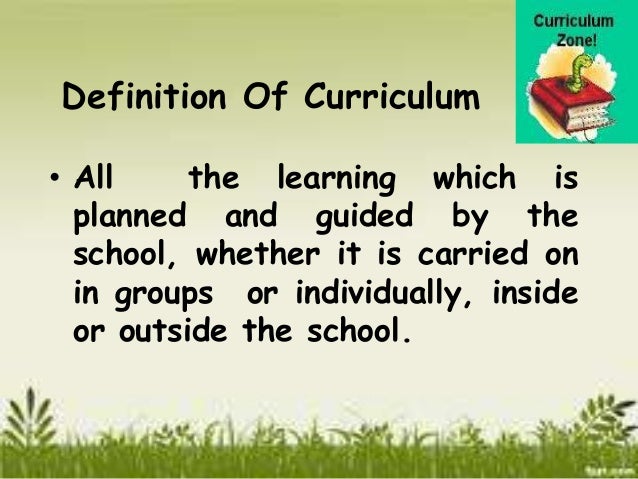 Curriculum content.ppt