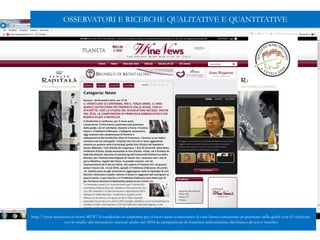 OSSERVATORI E RICERCHE QUALITATIVE E QUANTITATIVE
http://www.winenews.it/news/40787/il-verdicchio-si-conferma-per-il-terzo-anno-consecutivo-il-vino-bianco-autoctono-pi-premiato-dalle-guide-con-61-etichette-
cos-lo-studio-del-ricercatore-micozzi-anche-nel-2016-la-campionessa-di-francisca-ambasciatrice-del-bianco-di-jesi-e-matelica
 