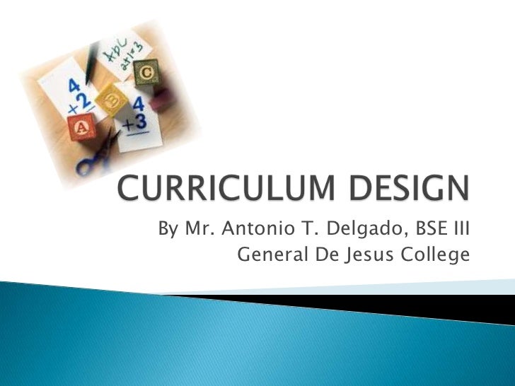 curriculum design