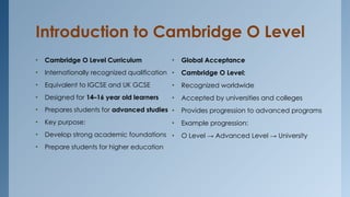 Curriculum Design and Assessment in Cambridge O Level.pptx