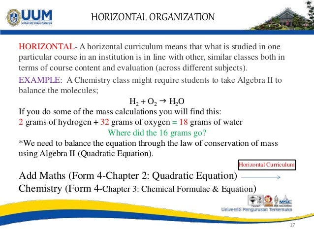 curriculum design