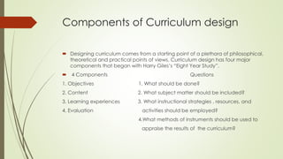 Curriculum design week7 Diana | PPTX