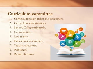 Curriculum development | PPT