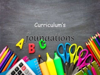 Curriculum’s
 