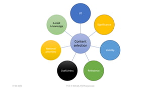 Selecting Content Curriculum development in higher education.pptx
