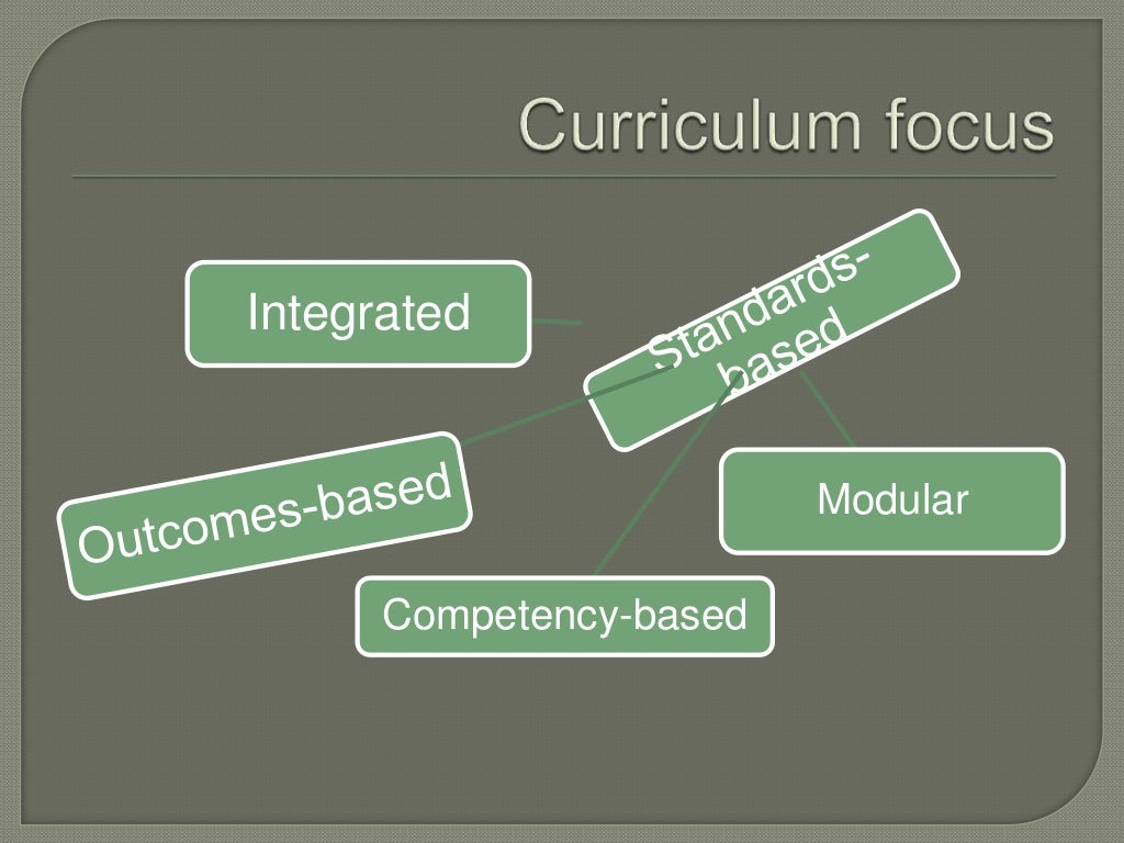 Curriculum Development Overview / FOUNDATIONS