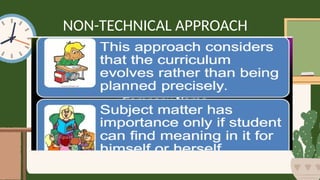 NON-TECHNICAL APPROACH
 