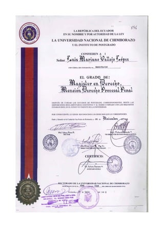 Curriculum dr. luis vallejo