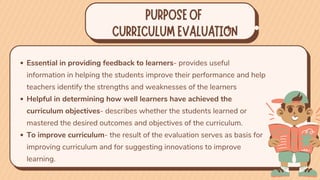 CURRICULUM EVALUATION BEED POWERPOINT PRESENTION | PDF