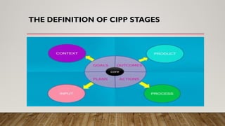 THE DEFINITION OF CIPP STAGES
 