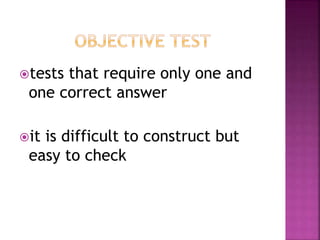 Curriculum evaluation through learning assessment | PPTX