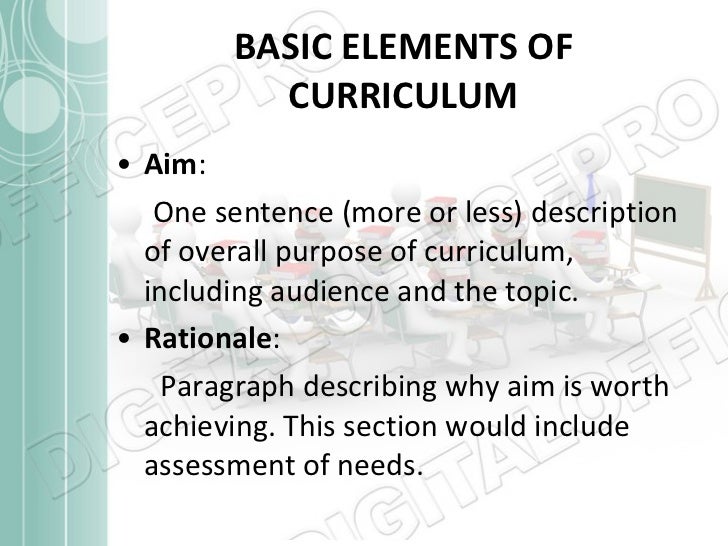 Curriculum History And Elements Of Curriculum curriculum-history-and-elements-of-curriculum