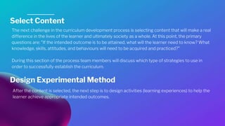 Curriculum implementation | PPTX