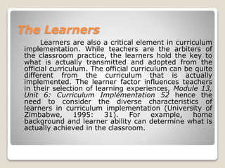 moosa assignment curriculum