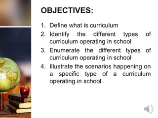 CURRICULUM IN SCHOOL | PPTX