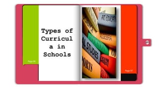 Page 01
Page 02
Page 03
Page 04
Page 05
Page 06
Page 07
Types of
Curricul
a in
Schools
 