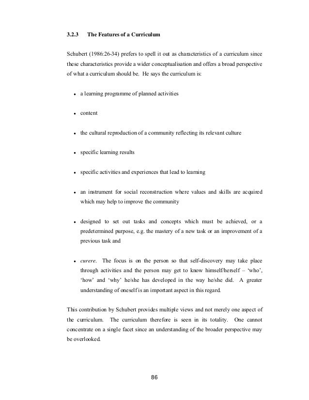 Curriculum Management