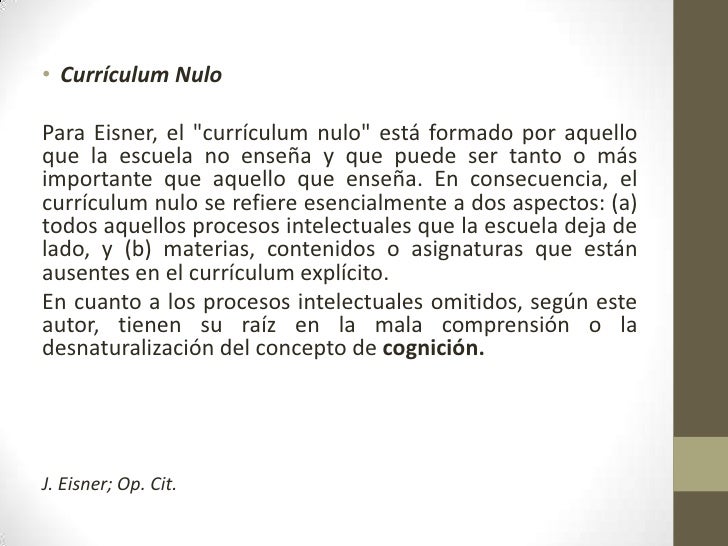 Ejemplos De Curriculum Oculto En La Escuela - Compartir Ejemplos
