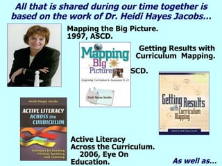 Getting Results With Curriculum Mapping Curriculummapping 120103095332-Phpapp01