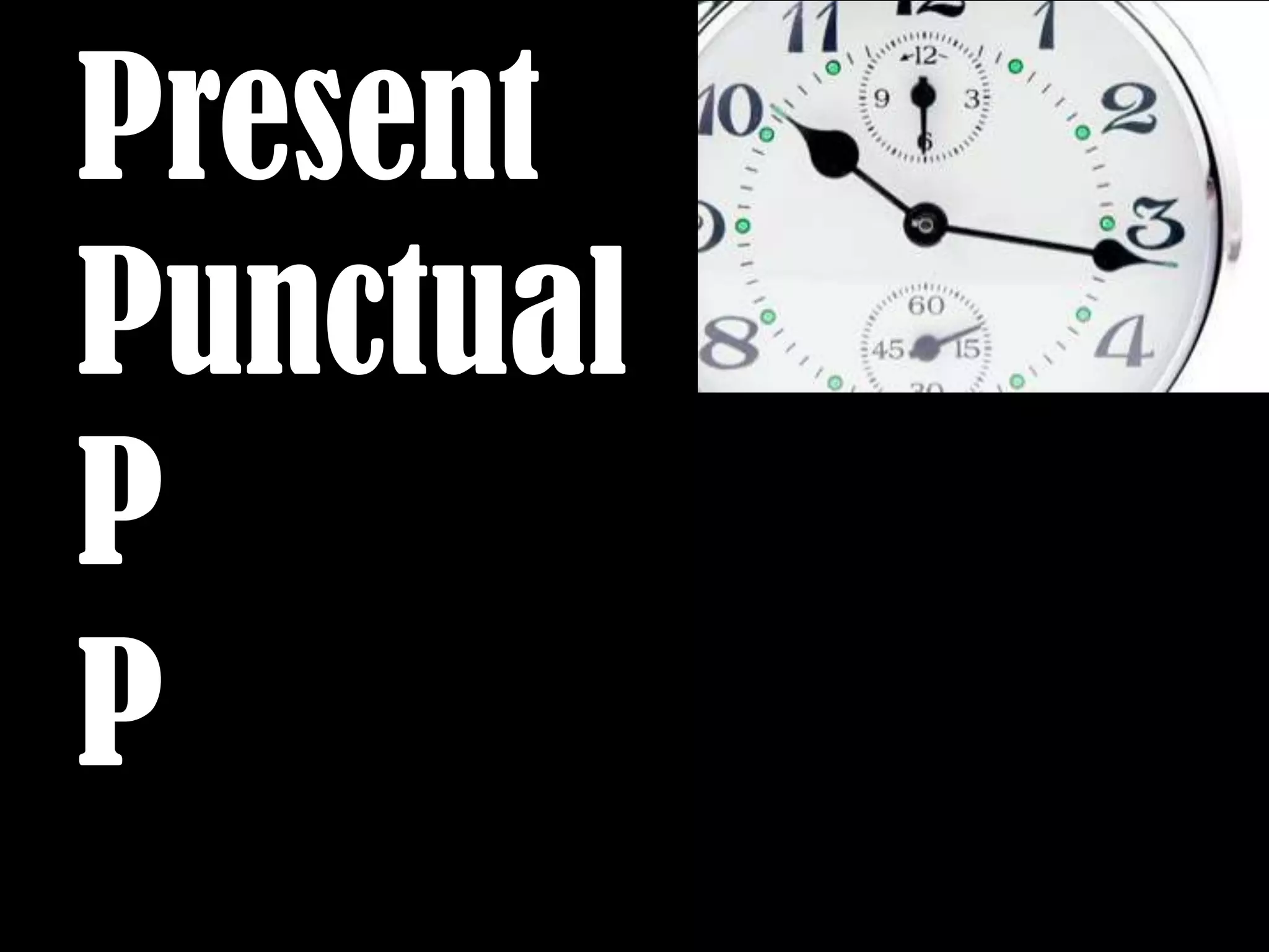 PresentPunctualPP