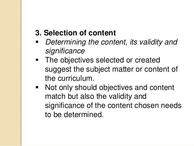 Sample Of Curriculum Content And Learning Experiences Sample Of Curriculum Content And Learning Experiences