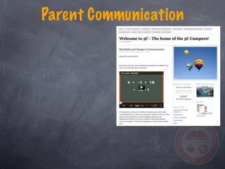 Parent Communication
 