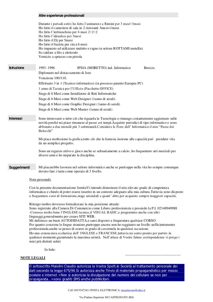How to develop a curriculum vitae picture