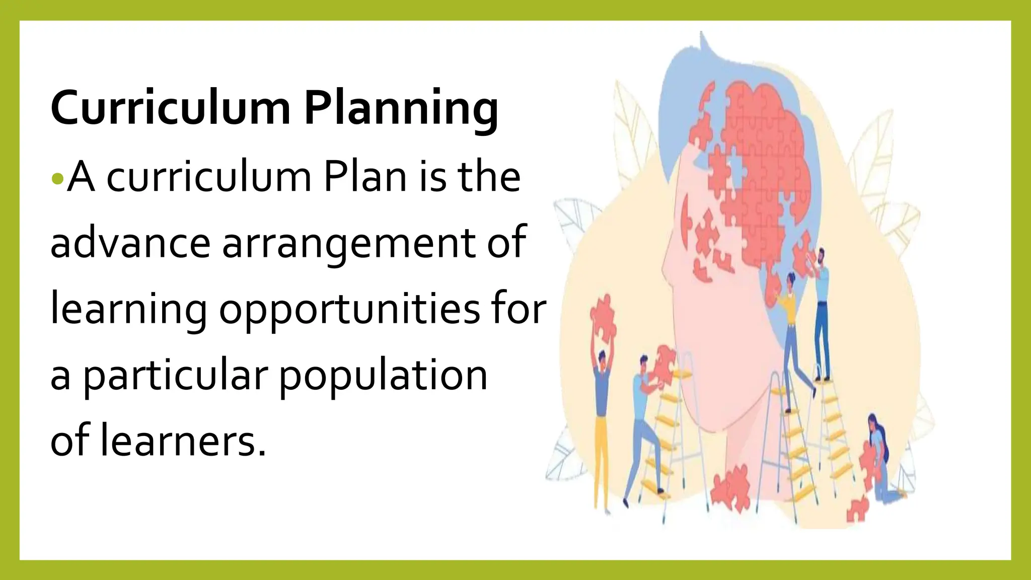 Curriculum Planning Curriculum Development Curriculum Laboratory Pptx