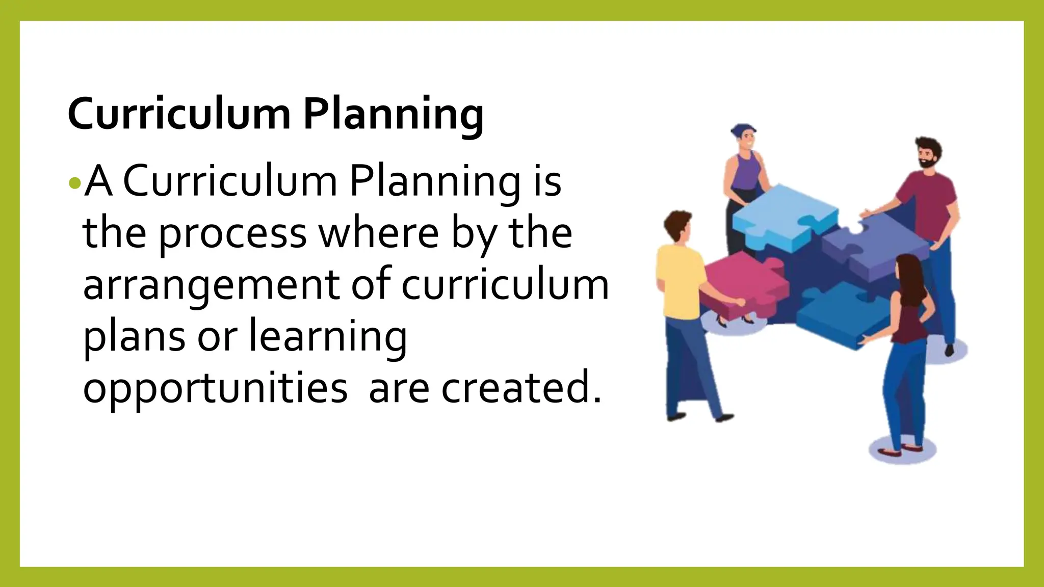 Curriculum Planning Curriculum Development Curriculum Laboratory Pptx