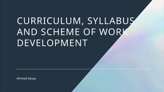 Curriculum, Syllabus and Scheme of Work.pptx