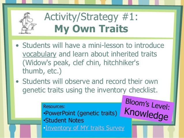 graphing traits unit
