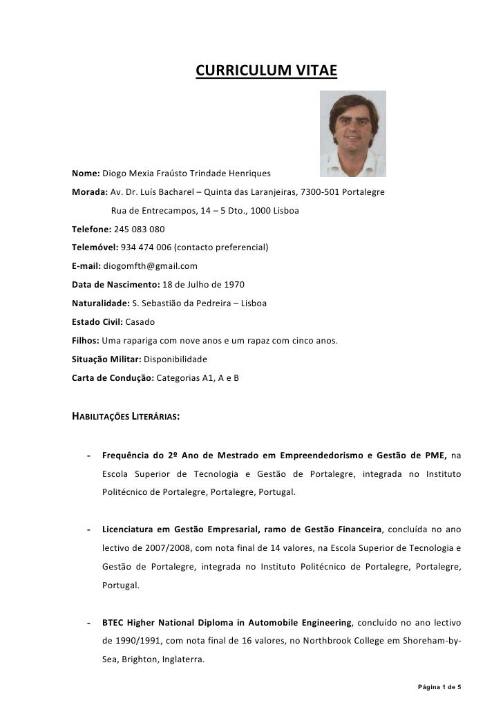 Curriculum Vitae