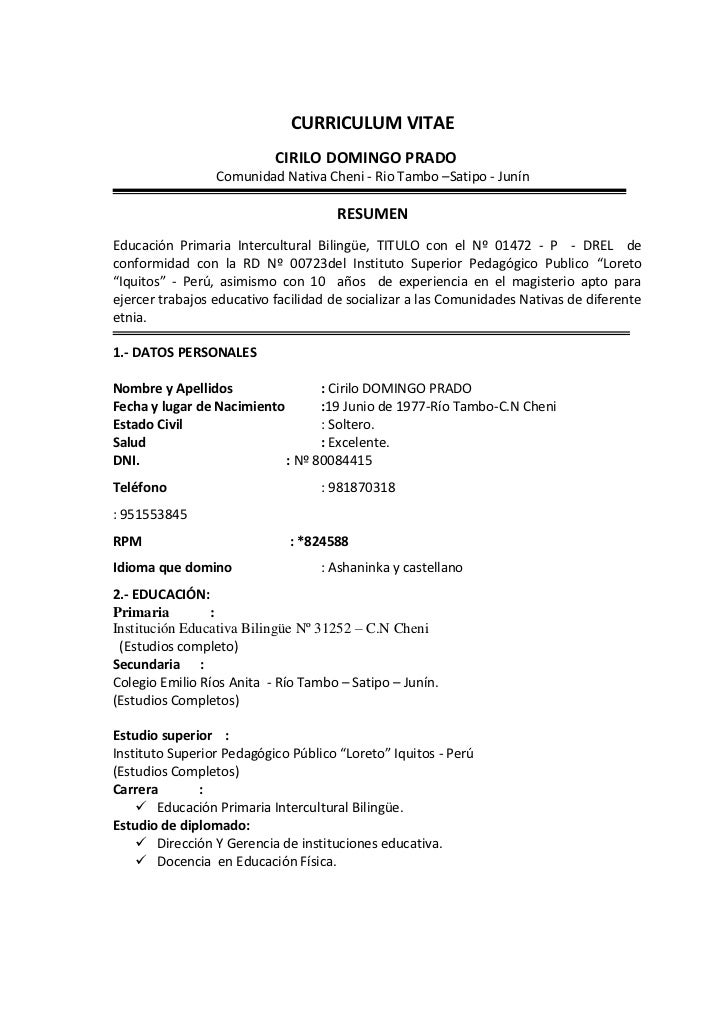 curriculum vitae 1 728