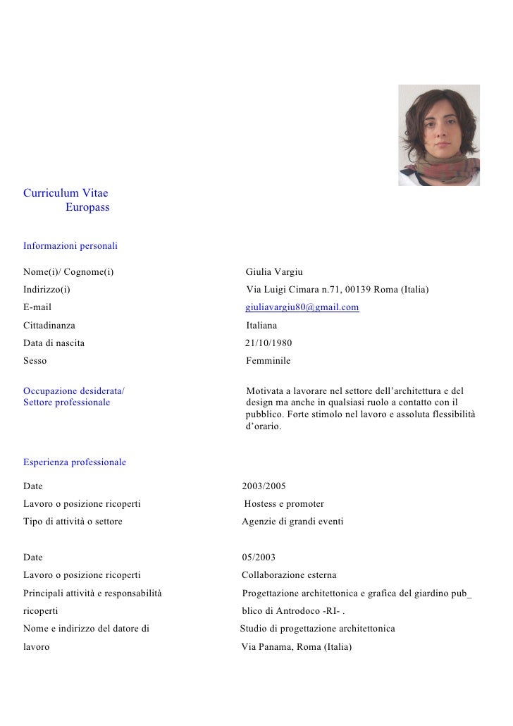Curriculum vitae gelataio 07 image