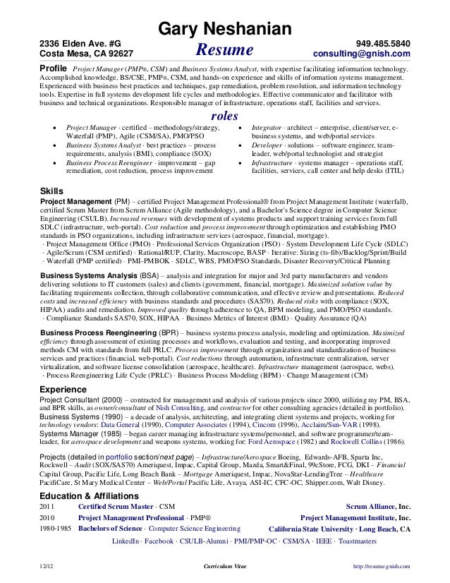 Curriculum Vitae Curriculum Vitae